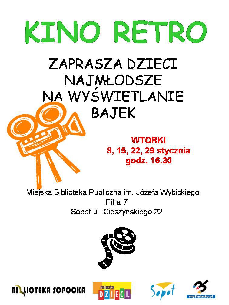 plakat kino Retro Sopot